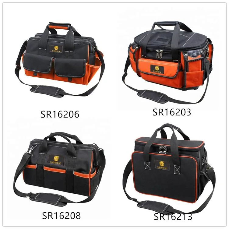 OEM Foldable Folding Portable Car Detailing Tool Bags with Steel Tubular Handle Hot Sale Tool Bag