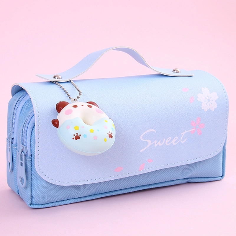 Existing Goods High Quality Cute Large Capacity Pencil Case for Girls