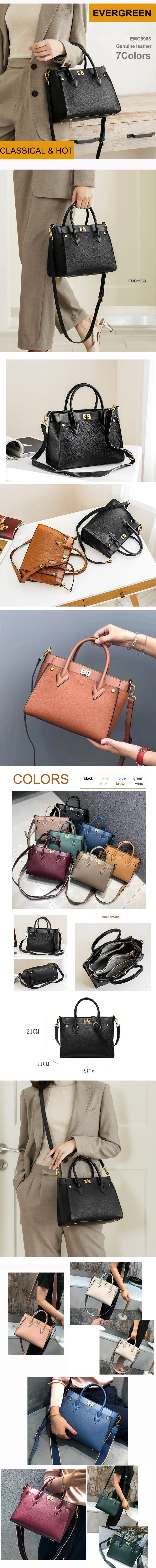 OEM/ODM Designer Fashion Luxury Ladies Tote Mirror Crossbody Wholesale Replica Messenger Bags School Laptop Women Shopping Custom Lady Brand Genuine Leather Bag