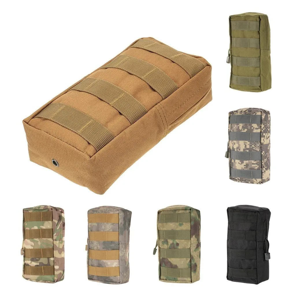 Men Tactical Molle Pouch Belt Waist Pack Small Molle Tactical Pouch