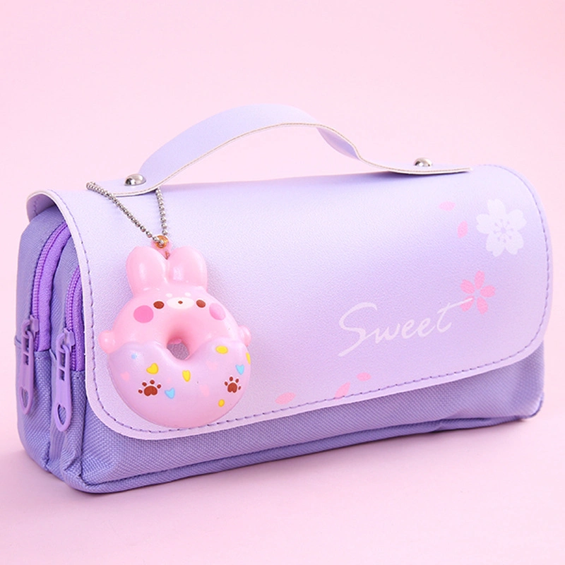 Existing Goods High Quality Cute Large Capacity Pencil Case for Girls