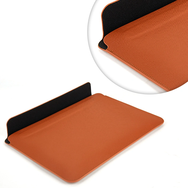 Domoo 13&quot; PU Leather Cover Magnetic Laptop Carrying Case Compatible for MacBook Air M2 M1