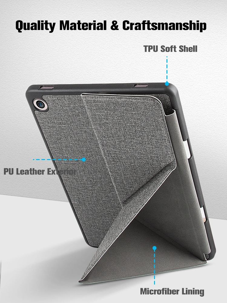 Case for Samsung Galaxy Tab A8 10.5&quot; Standing Origami Slim Shell Cover Leather Tablet Cover