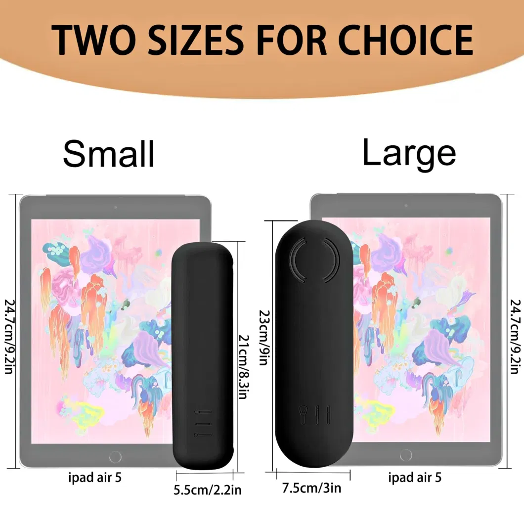 Travel Makeup Brush Holder Magnetic Silicone Pouch Portable Cosmetic Brushes Bags Open Case Soft Sleek Makeup Tools Organizer