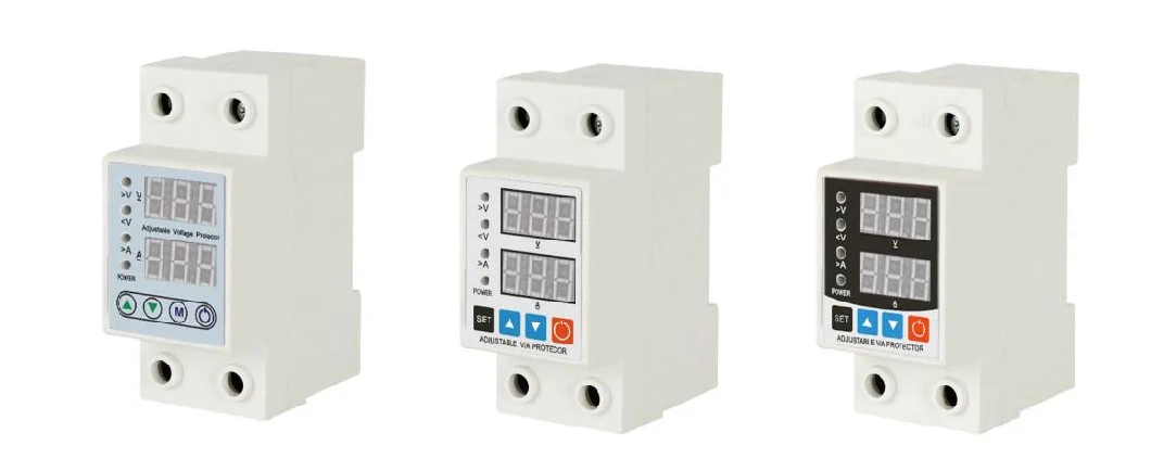 3 Phase 63A Six Display Digital Protctor Keep Your Electronics Safe with Advanced Self-Resetting Over/Under Voltage Protection