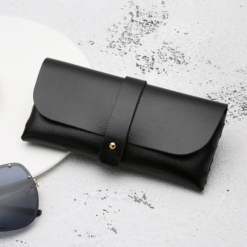 Leather Sunglasses Sunglasses Soft Bag PVC Leather Nearsighted Glasses Case