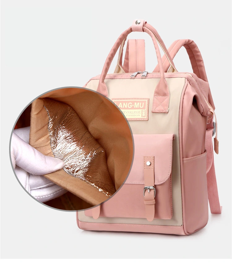 New Design Polyestertravel Mom Baby Diaper Bag Mummy Backpack Bags
