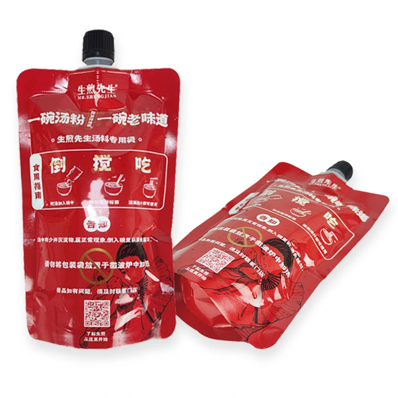 1L 3L 5L 10L Liquid Beer Juice Drinking Pouch Foldable Portable Flastic Packaging Spout Water Bag with Handle