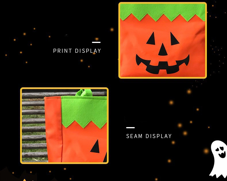 The Most Popular Trick or Treat Halloween Gift Canvas Cotton Bag for Candy