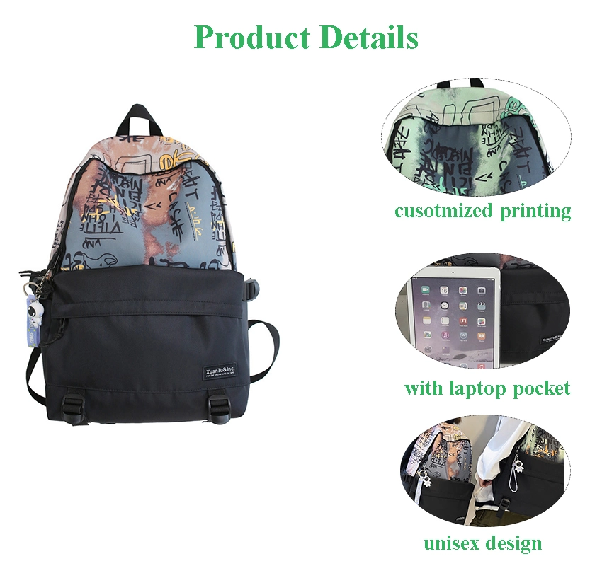 BSCI ISO Lvmh Factory Eco Friendly Teenagers Girl Kids Backpack School Bags