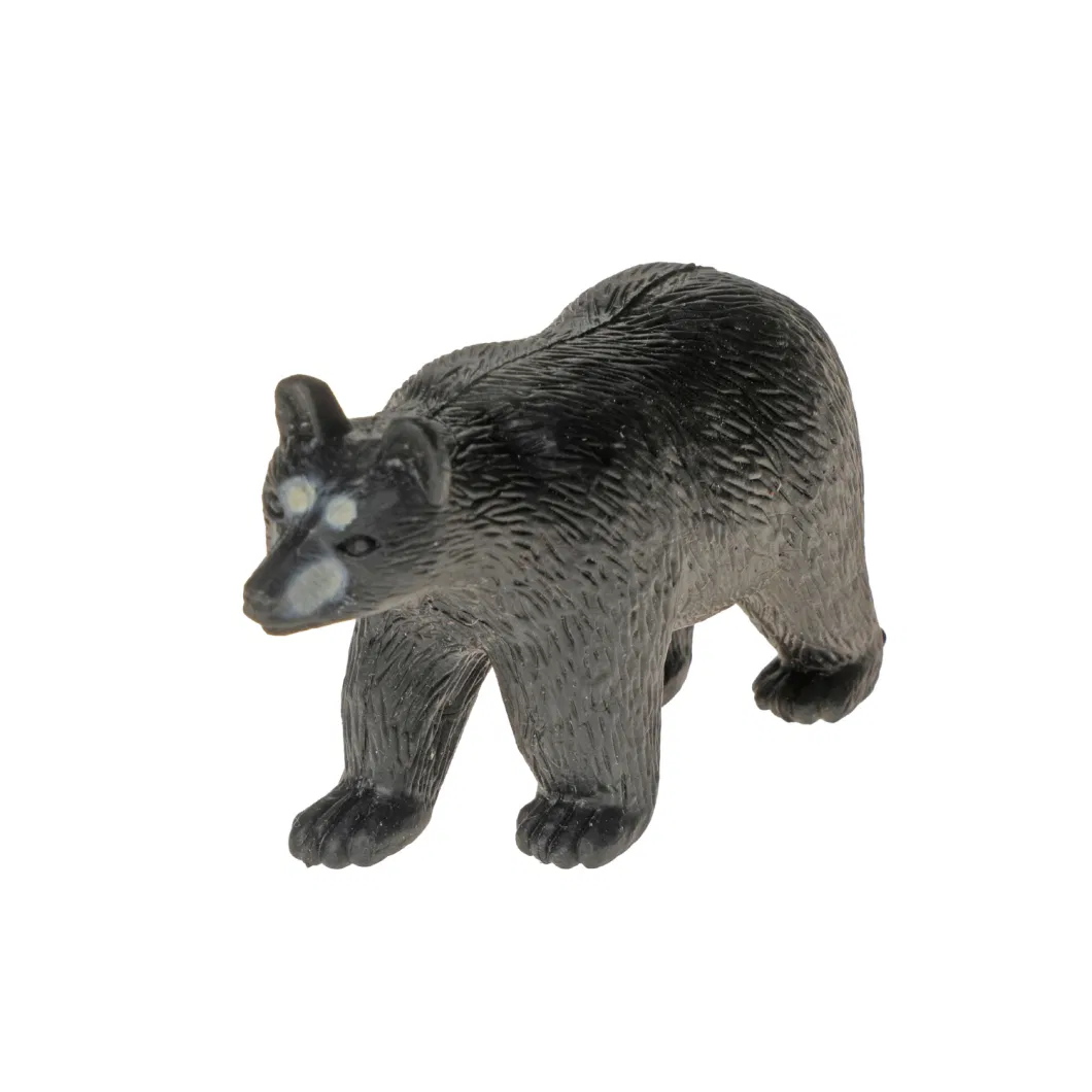 Plastic Koala Lion Tiger Bear Animal Plastic Toys Dolls 3D Anime Action Figure
