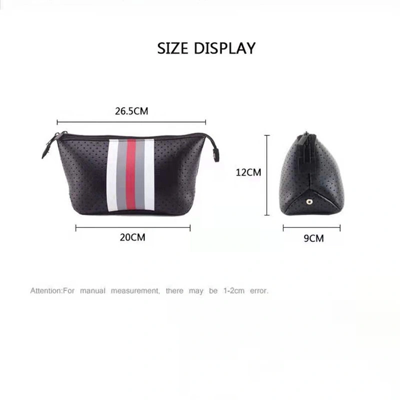 Sh2232 Toiletry Logo Luxury Small Organizer Makeup Travel Bags Traveling Waterproof Wholesale Custom Neoprene Cosmetic Bag
