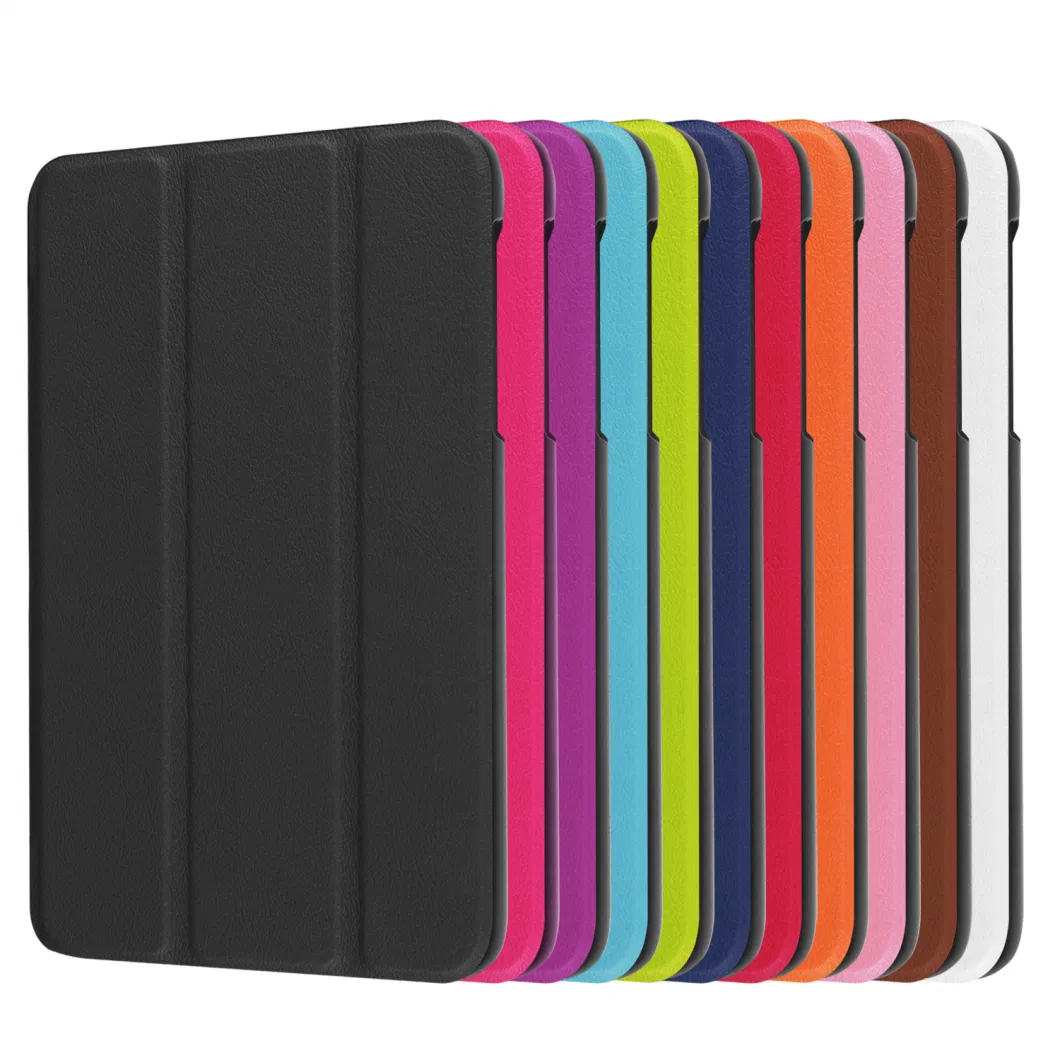 Slim Lightweight Standing Cover Trifold Tablet Case for Samsung Galaxy Tab E 8.0 Sm-T377V T375 T378