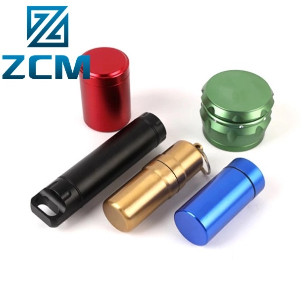 Shenzhen CNC Turning Machining Customized Aluminum Waterproof Survival EDC Container