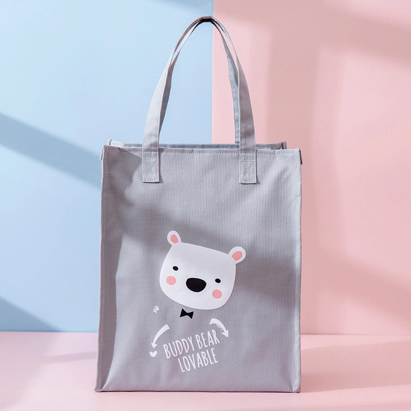 Cartoon Cute New Series of Tuition Bag Portable Multi-Function Art Bag Large Capacity Students with Books to Make up School Bag