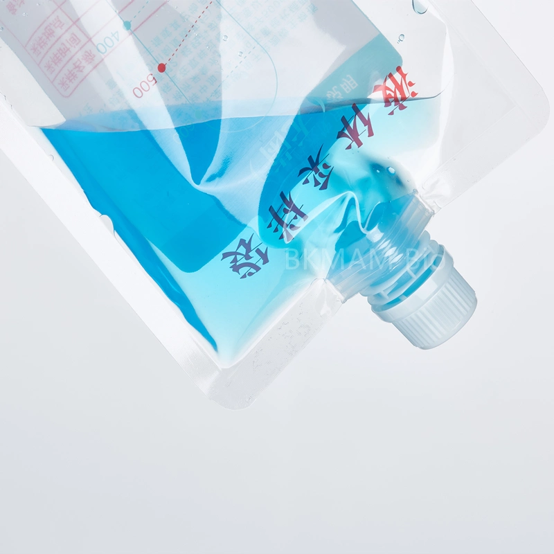 Screw Cap Water Sampling Bag Sterile Sample Bags 500ml PE Composite Sampling Bag with Sodium Thiosulfate Environmental Inspection Sampling Bag