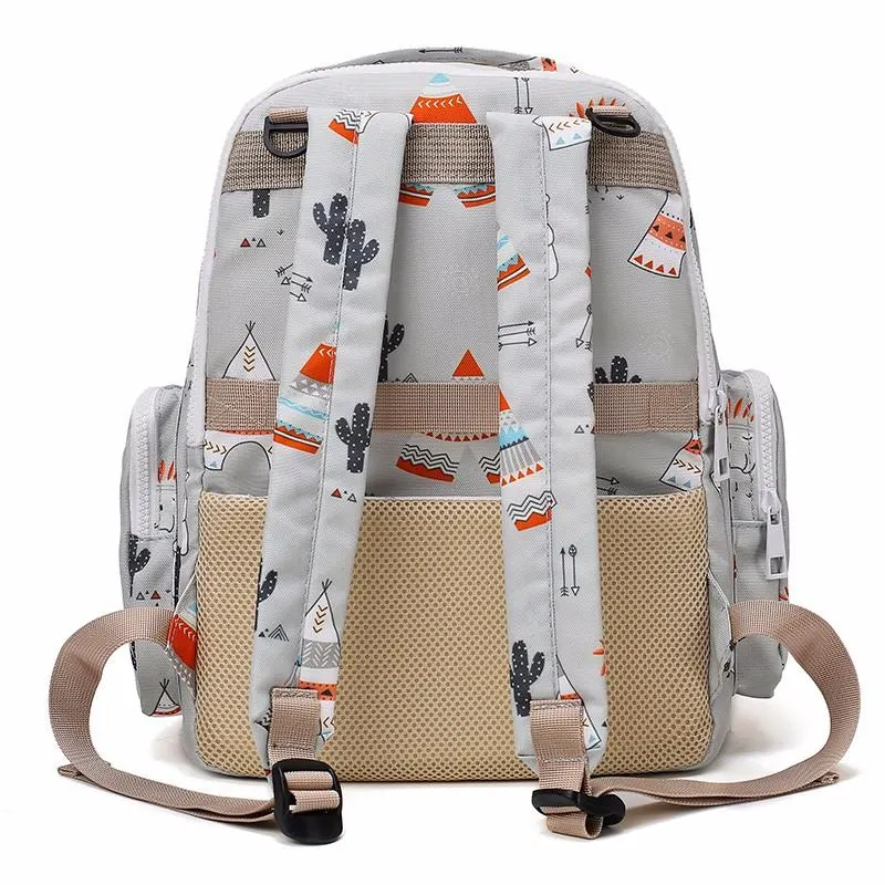 Diaper Bag Bolso De Mama Al Aire Libre Crib Nappy Backpack