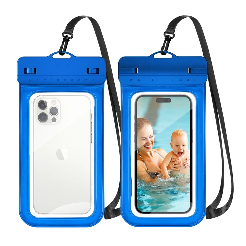 Promotion Gift PVC Waterproof Phone Case Waterproof Phone Bag Pouch Underwater Cell Phone Case for Travel Swimming Beach