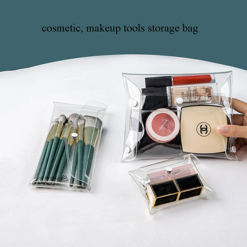 Transparent Storage Bag Portable Travel Lipsticks Jewelry Makeup Brushes Cosmetic Bags