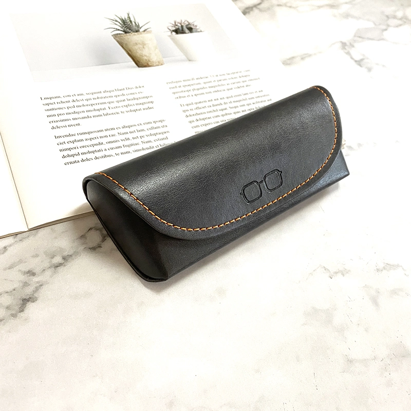 Winfun PU Leather Glasses Case Sunglasses Bag Eyeglass Case for Men