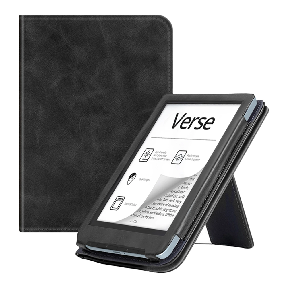 2 in 1 Handle Standing PU Case for Pocketbook Verse 629 634