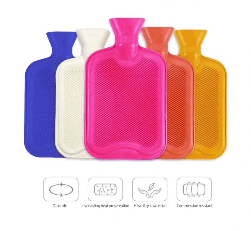 BS Rubber Hot Water Bag 2000ml for Hand Warmer