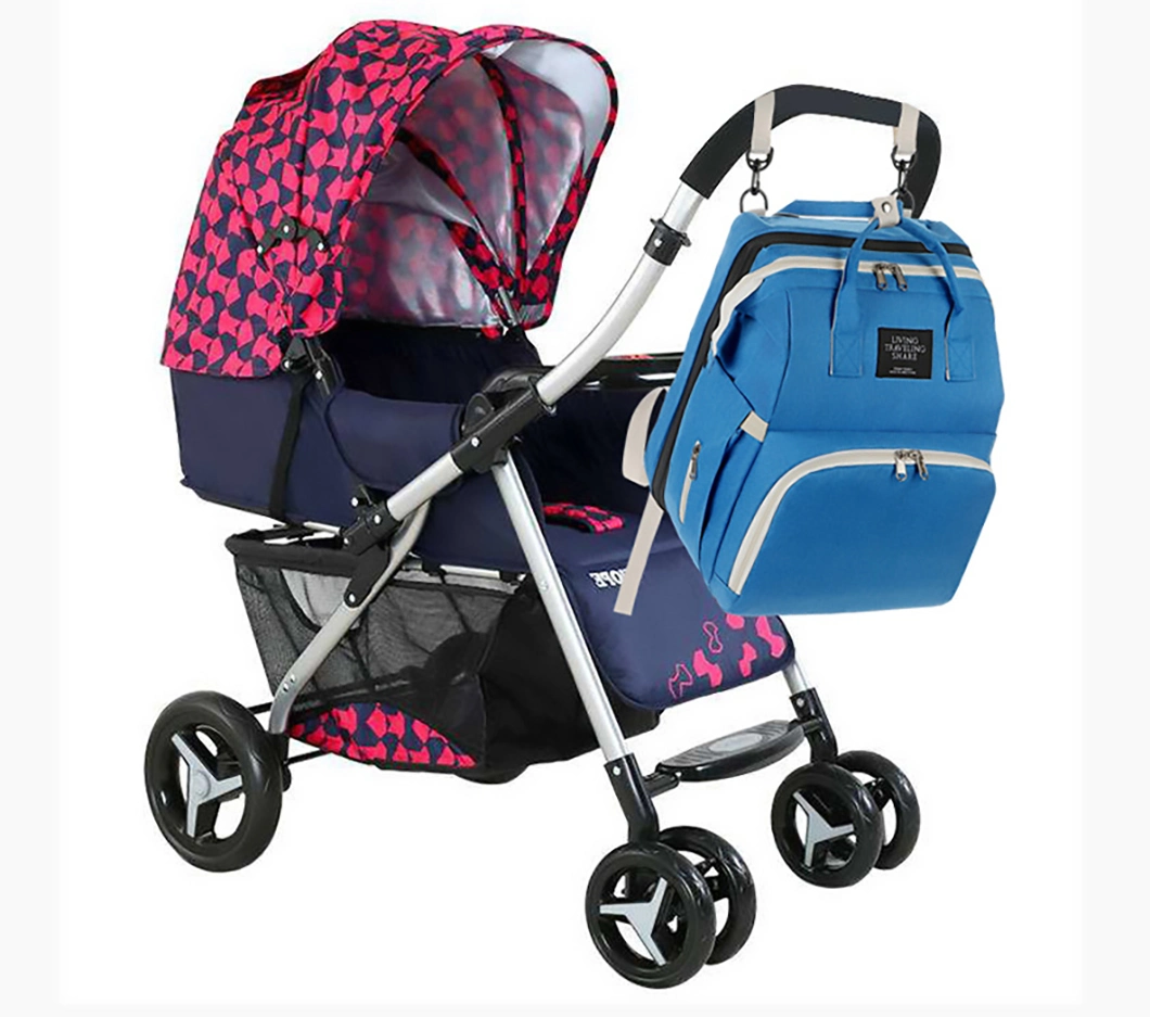 Detachable Foldable Baby Crib Baby Diaper Bag