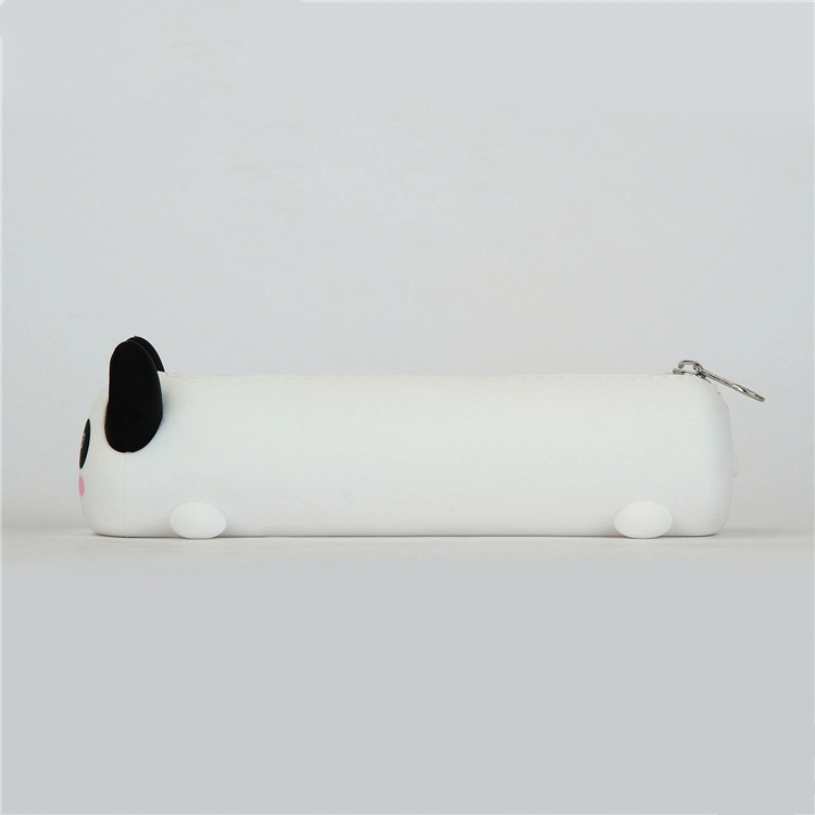 Custom Silicone Stereoscopic Student Pencil Bag Office Stationery Pen Case