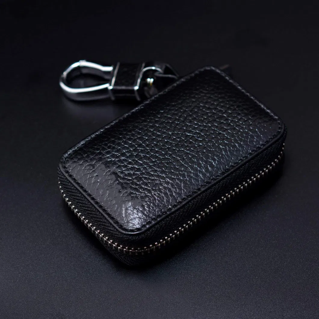 Faraday Key Case Genuine Leather Car Smart Key Chain