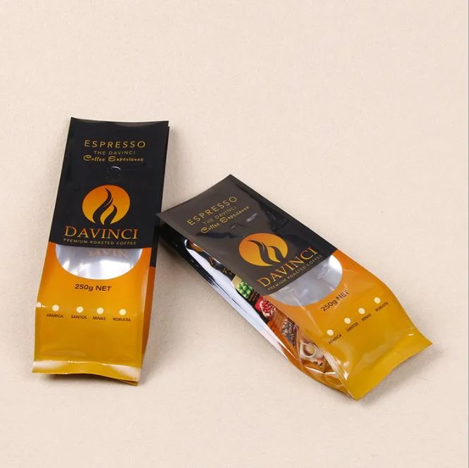 Laminated Printed Coffee Tea Snack Tobacco Packaging Bag/Stand up Pouch