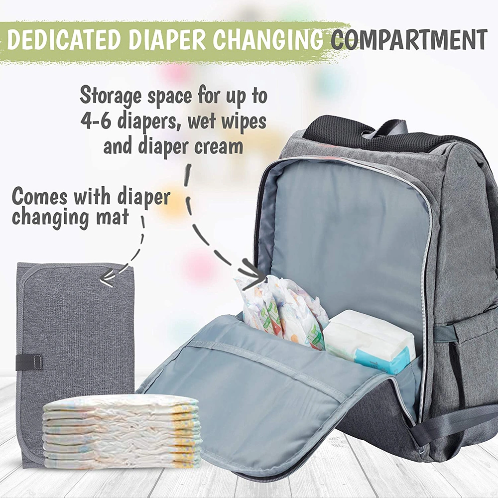 Diaper Bag Multifunction Waterproof Travel Diaper Backpack