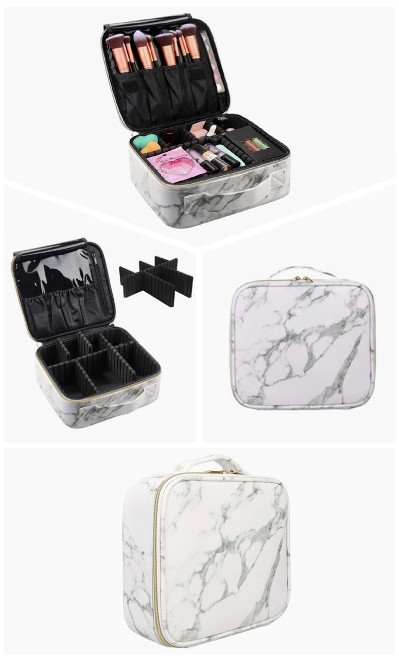 Latest Design Large Capacity Portable Travel Women Cosmetic Bag Waterproof Makeup Bag