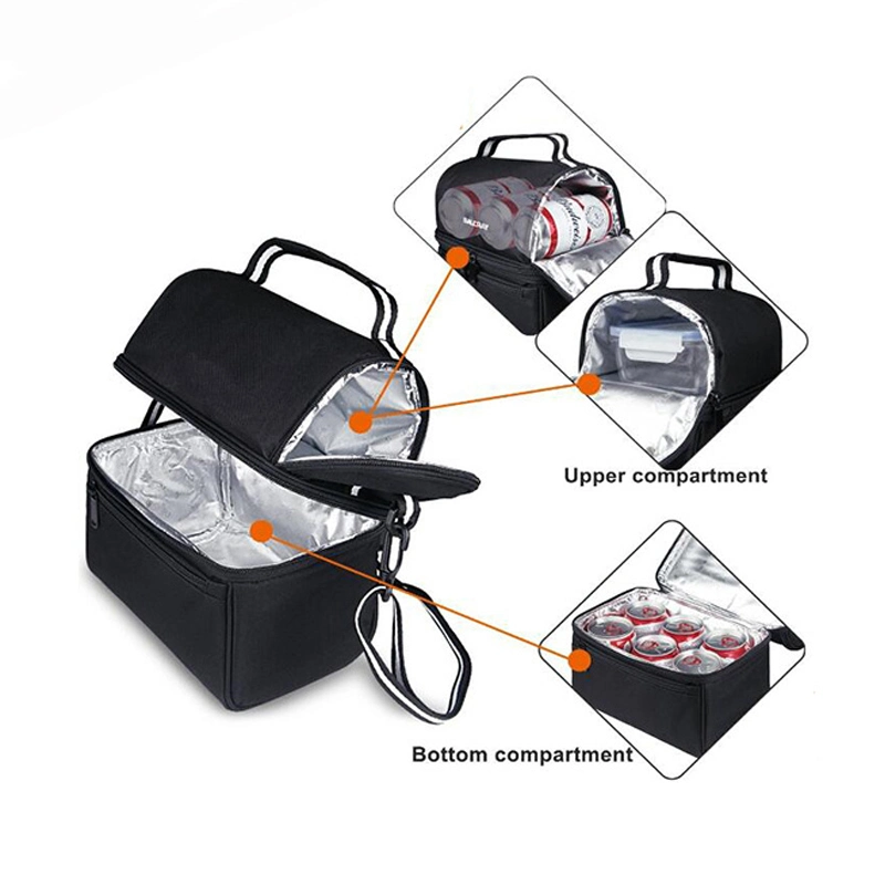 Insulated Picnic Insulated Cooler Bag Men Women Kids School Cooler Lunch Bag High Quality Delivery Food Bag in Cooler