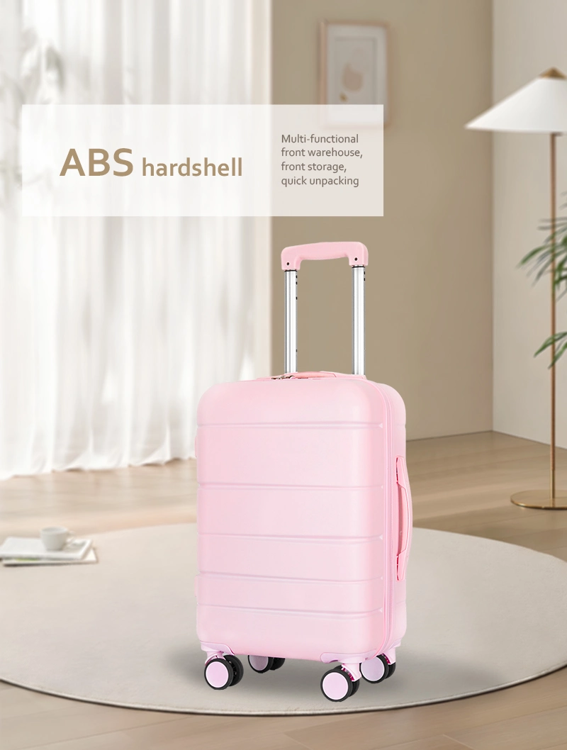 Factory Trolley Luggage Bags Travel Suitcase ABS Maletas Small Cosmetic Bags