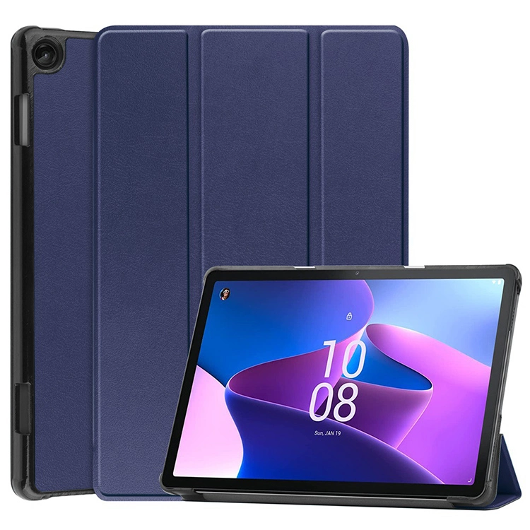 Shockproof Slim Folio Stand PU Leather Tablet Case for Lenovo Tab M10 10.1 Inch 3rd Generation 2022 Tb-328f