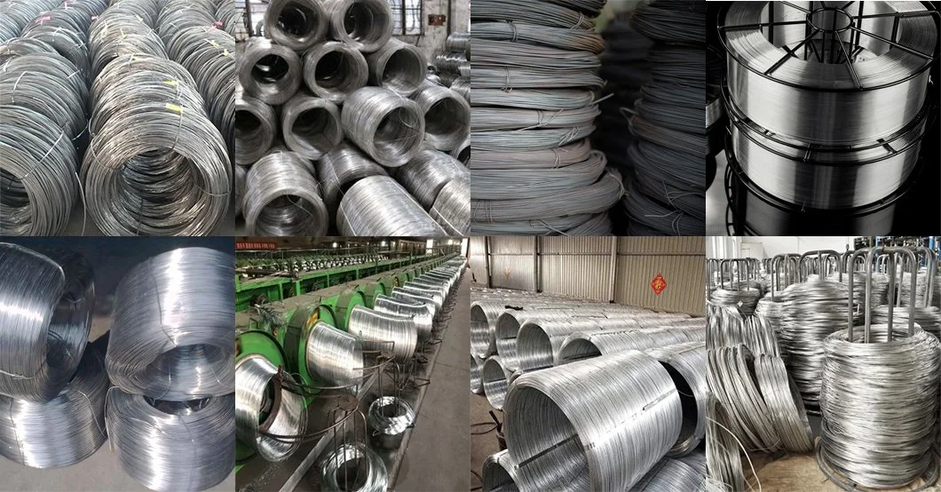 Ground 3mm Diameter Galvanized High Tension Steel Oval Wire for Hanger