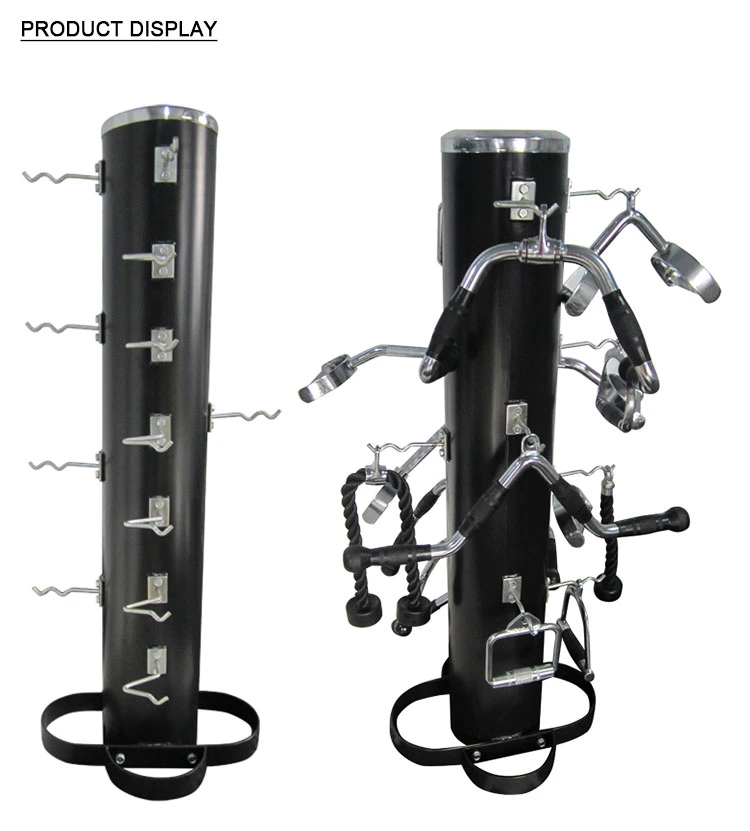 Fitness Equipment Commercial Gym Accessories Machine Rack Cable Handles Accessories Rack Storage