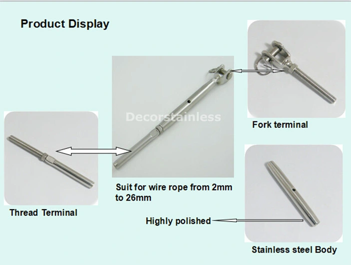 Stainless Steel Rigging Screws