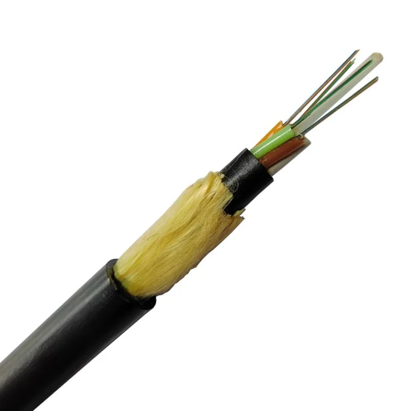 Factory Price ADSS Cable 2-144 Core with Strength Member Optical Fiber Cable