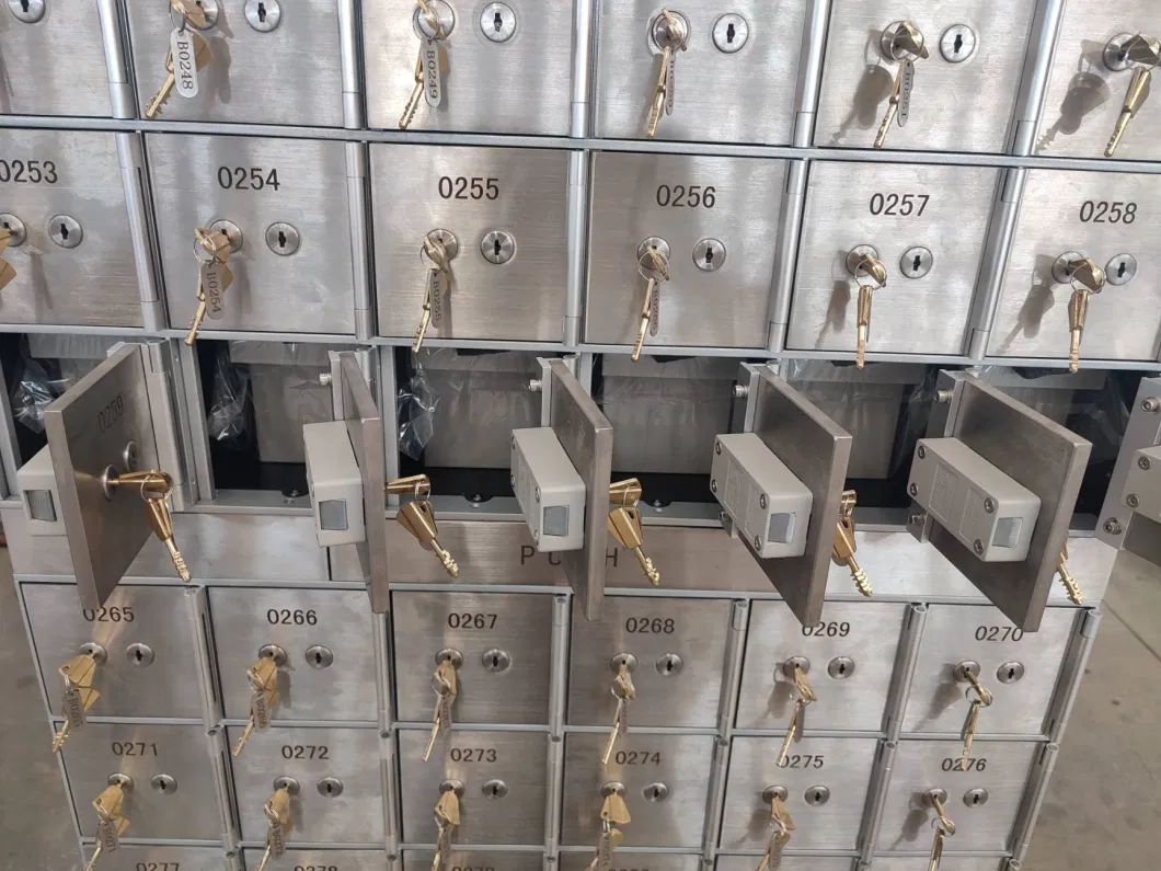 High Quality China Factory External Hinge Vault Room Safe Deposit Locker