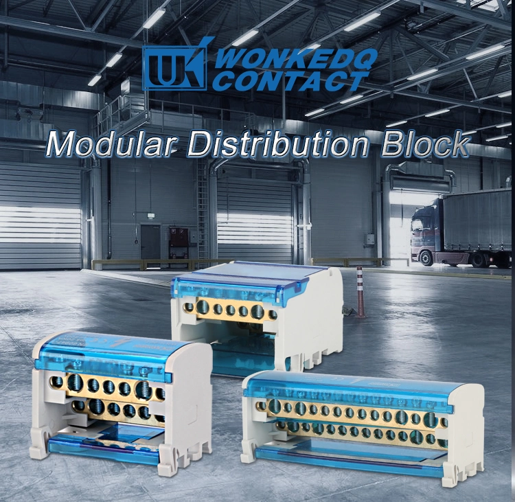 Wkh-207 Unipolar Distribution Box 500V 125A Terminal Blocks