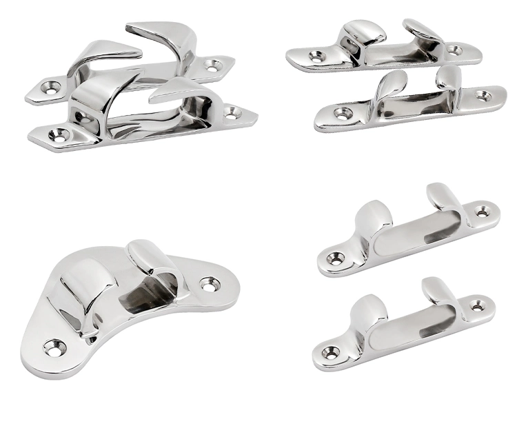 Marine Hardware Boat Accessories Stainless Steel 316 Boat Deck Fairlead Bow Straight Chock Cleat Cable Guide Line Chock