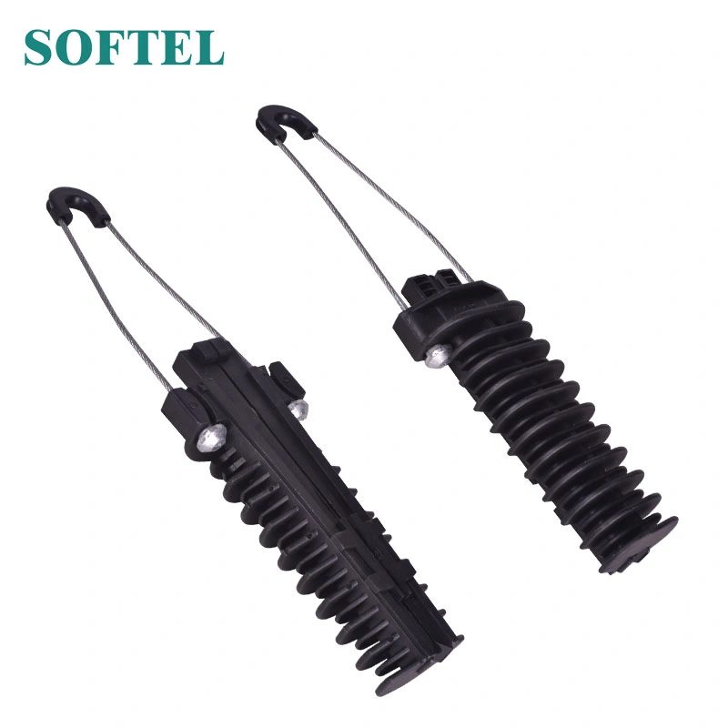 Plastic Steel Wire High-Tension Anchoring Optic Fiber Cable Clamp