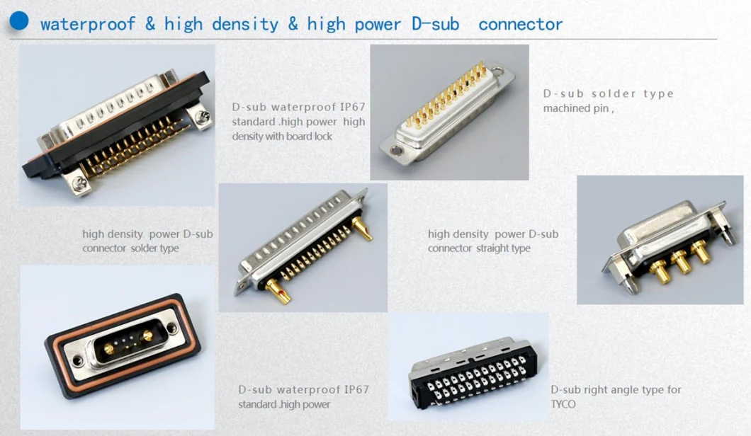 USB VGA HDMI DVI Cable Wire Harness Pin FPC Terminal Waterproof Wafer RF RJ45 D-SUB Connector Battery Holder