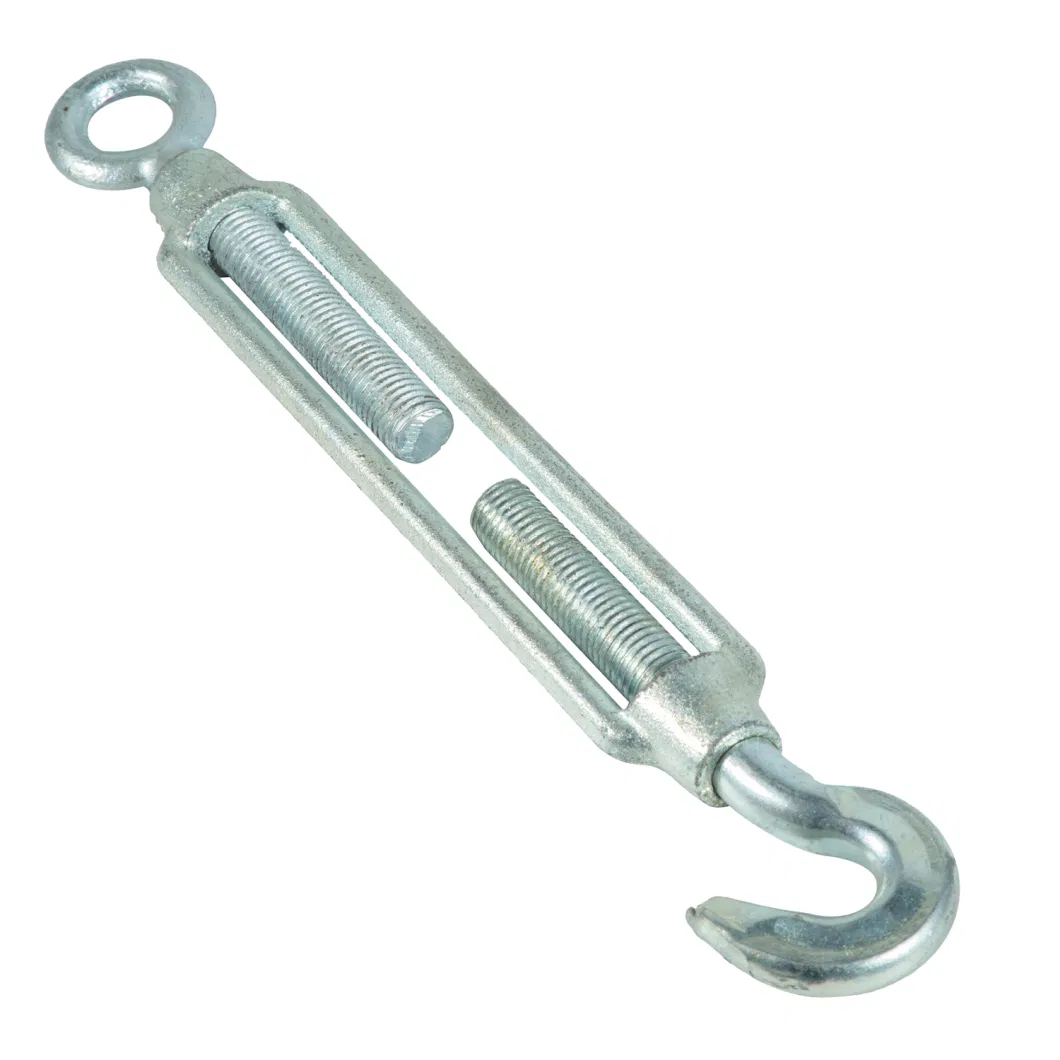 Steel Hook Turnbuckle for Wire Rope Cable