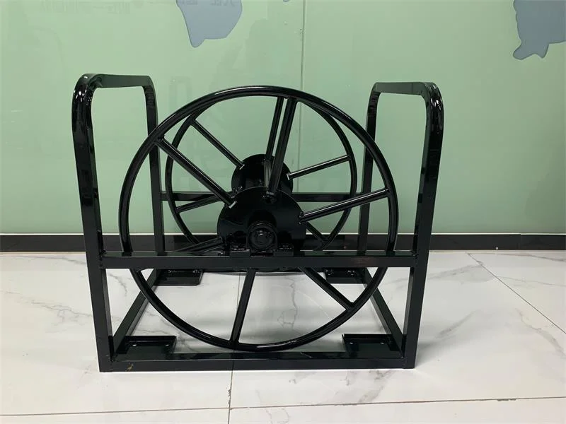 Large Cable Air Disk Placing Rack Wire Cable Winding Car