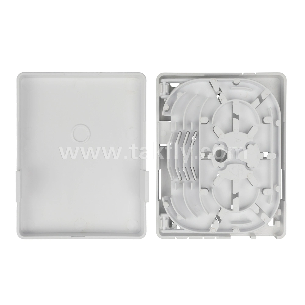 2 Port Sc Gpon Distribution Cable Joint Closure Box 2 Fibers FTTH Rosette