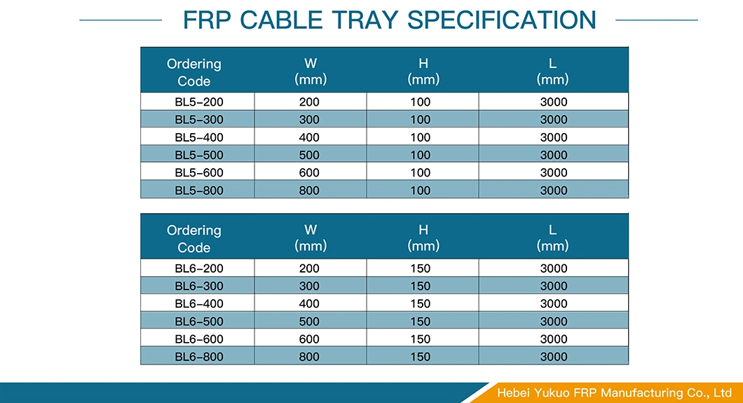 Ladder Rack Cable Tray / FRP Cable Tray