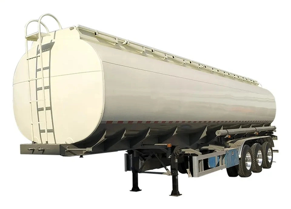 45000 Liter Fuel Tanker Trailer Oil Tank Trailer 3-Axles Fuel Trailer for Sale