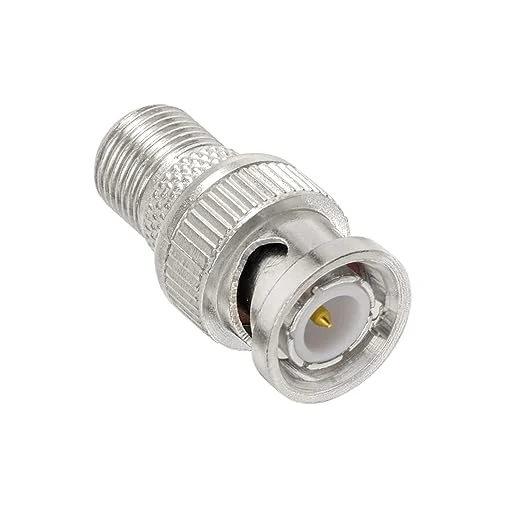 BNC Male to F Type Female Adapter BNC Coupler Coaxial Cable Connector F Type Jack to BNC Plug Adapter RG6 Rg59 Rg58 SDI/HD-SDI Cable